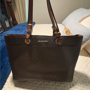 Michael Kors Brown Tote Bag